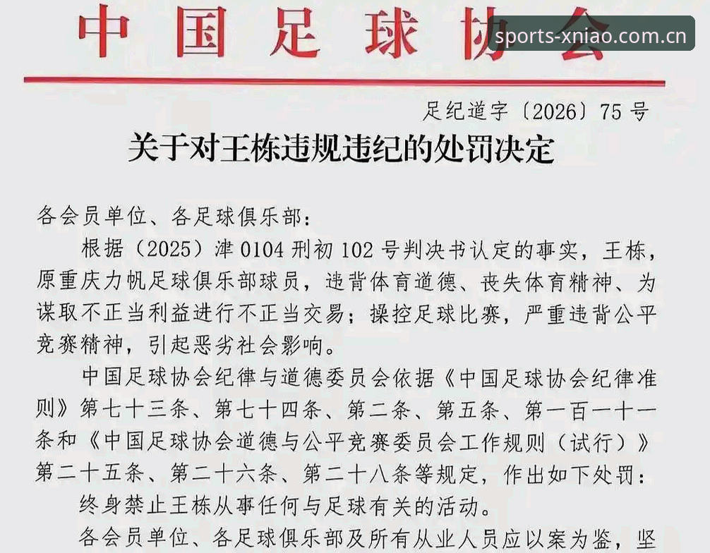 小鸟体育平台攻略 揭秘中国足协第三批禁足名单背后的博弈:17人终身禁赛,48人遭重罚